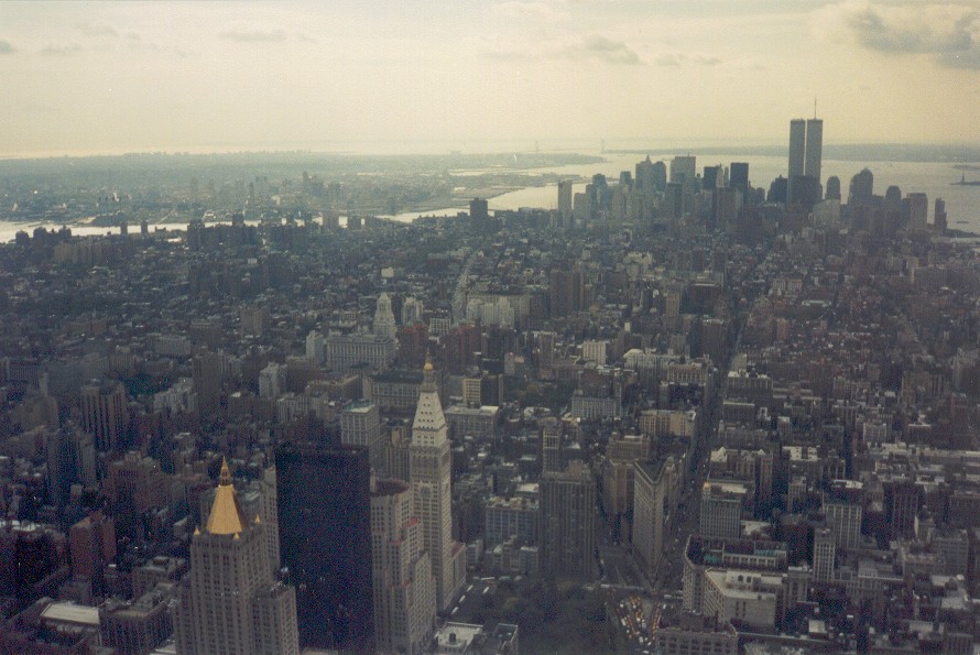 I took this from the Empire State Bldg in 1998